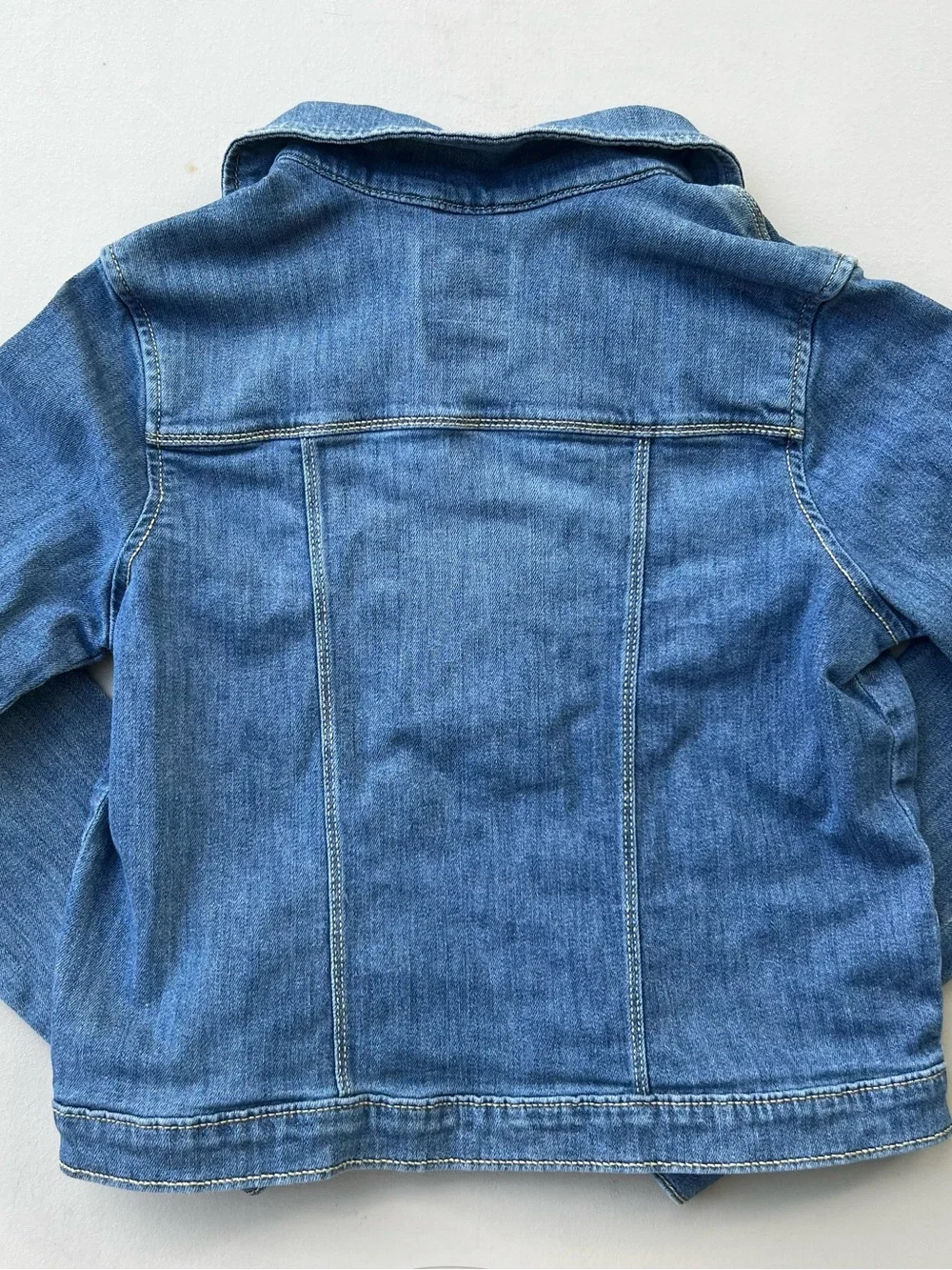 Gymboree Medium Blue Kids Denim Jacket with Button Front